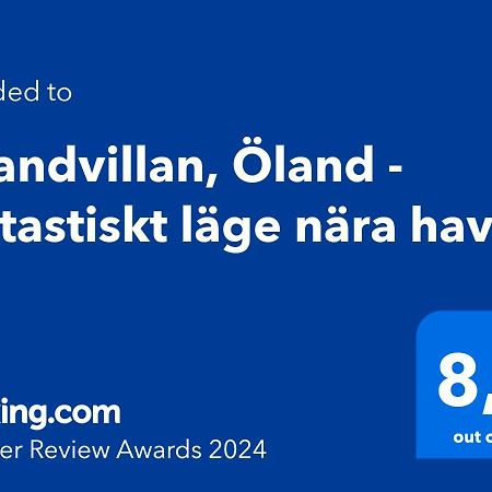 Strandvillan, Oeland - Fantastiskt Laege Naera Havet! Löttorp Exterior foto